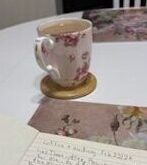 coffee mug and journal